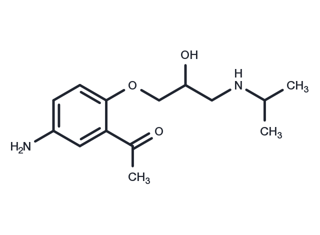 Deacyl acebutolol Chemical Structure