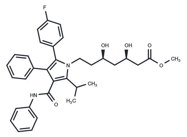 Atorvastatin methyl ester Chemical Structure