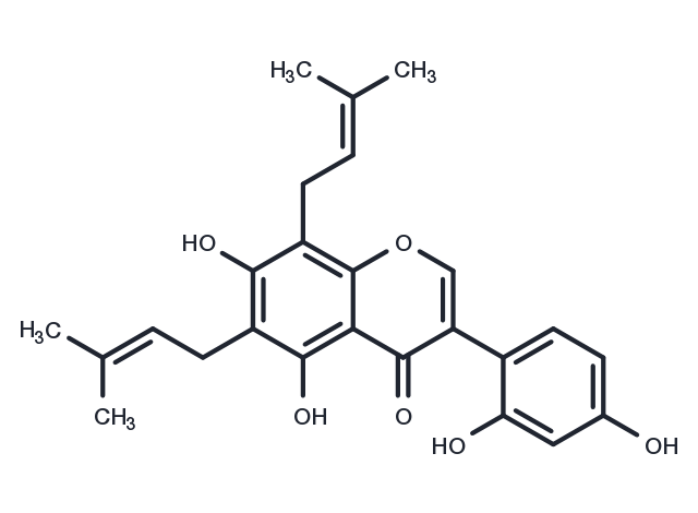 TargetMol Chemical Structure 8-Prenylluteone