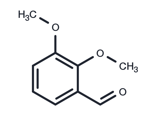 2,3-Dimethoxybenzaldehyde Chemical Structure