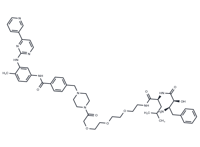 TargetMol Chemical Structure SNIPER(ABL)-049