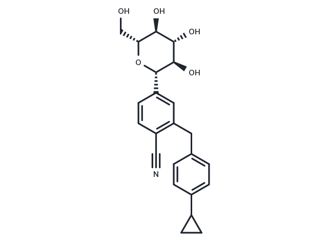 TargetMol Chemical Structure Velagliflozin