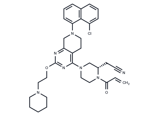 KRas G12C inhibitor 4 Chemical Structure
