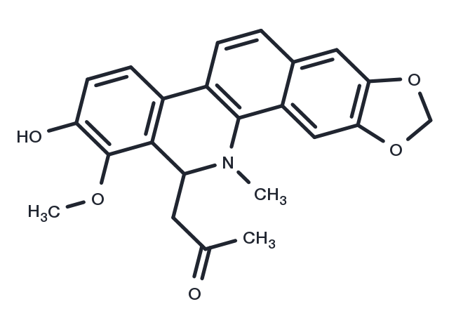 TargetMol Chemical Structure 6-Acetonyl-N-methyl-dihydrodecarine