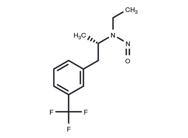 N-Nitrosofenfluramine, (S)- Chemical Structure