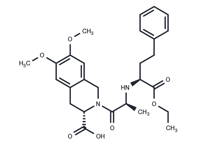 Moexipril Chemical Structure