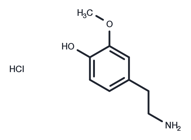 TargetMol Chemical Structure 3-Methoxytyramine hydrochloride