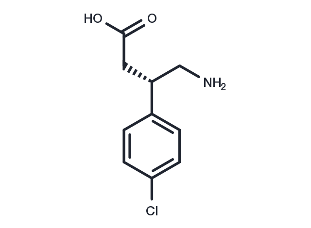 (S)-Baclofen Chemical Structure