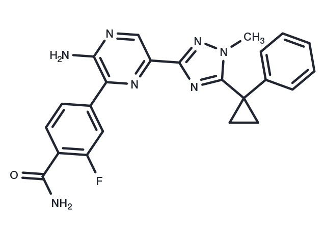 TargetMol Chemical Structure Selective PI3Kδ Inhibitor 1