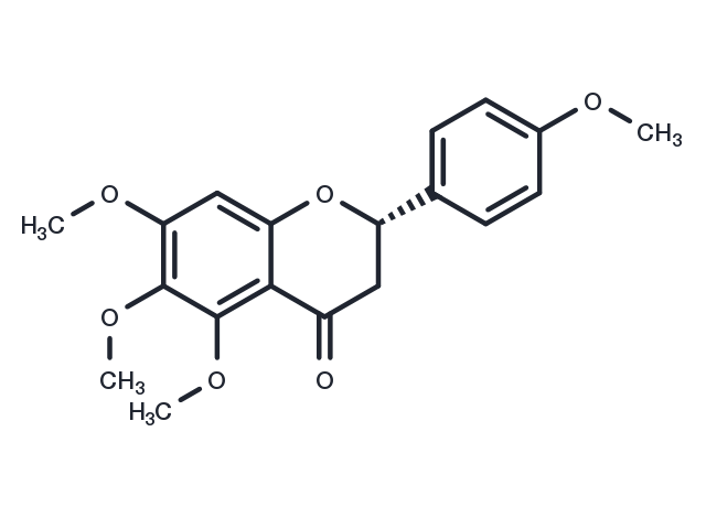 TargetMol Chemical Structure 5,6,7,4'-Tetramethoxyflavanone