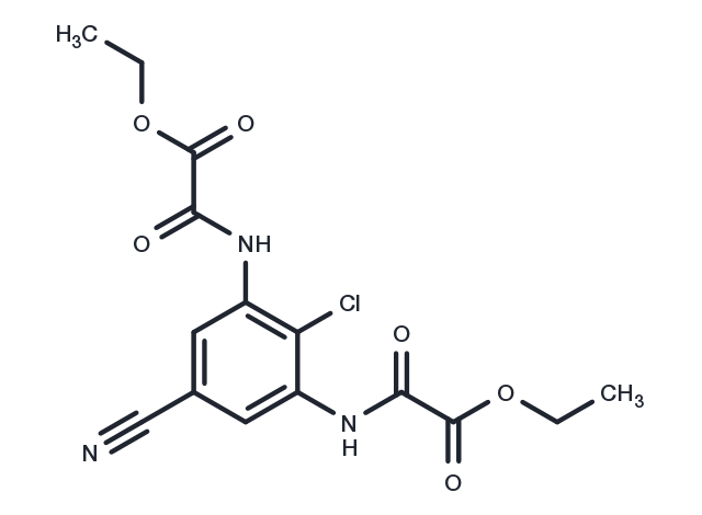 Lodoxamide ethyl Chemical Structure