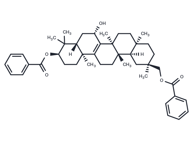 TargetMol Chemical Structure 3,29-Dibenzoyl Rarounitriol