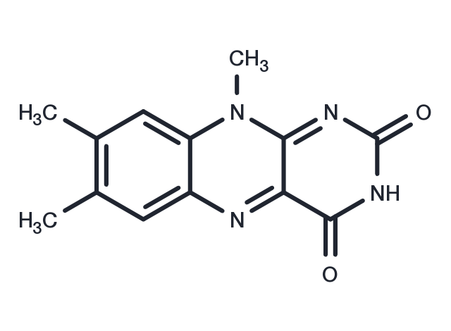 Lumiflavine Chemical Structure