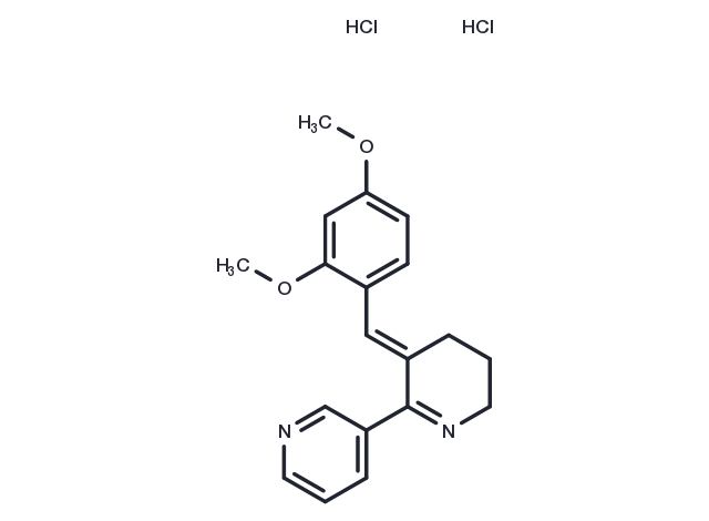TargetMol Chemical Structure GTS-21 dihydrochloride
