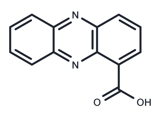 TargetMol Chemical Structure Phenazine-1-carboxylic acid