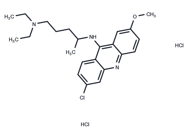 TargetMol Chemical Structure Quinacrine dihydrochloride
