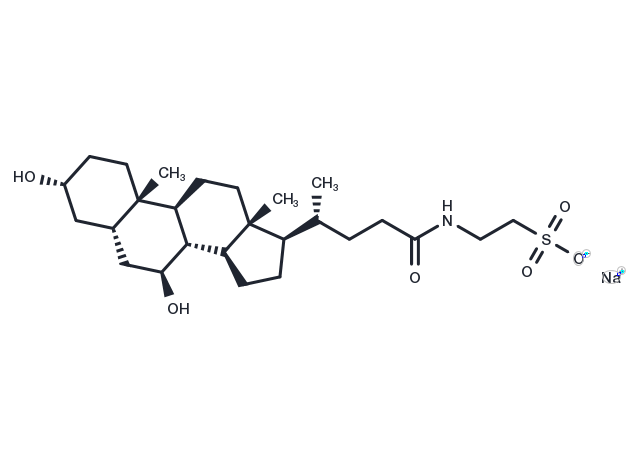TargetMol Chemical Structure Tauroursodeoxycholate sodium