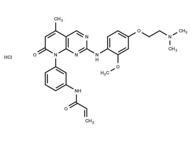 TargetMol Chemical Structure EGFR-IN-1 hydrochloride