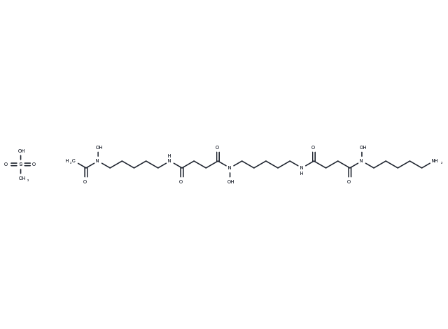 TargetMol Chemical Structure Deferoxamine Mesylate