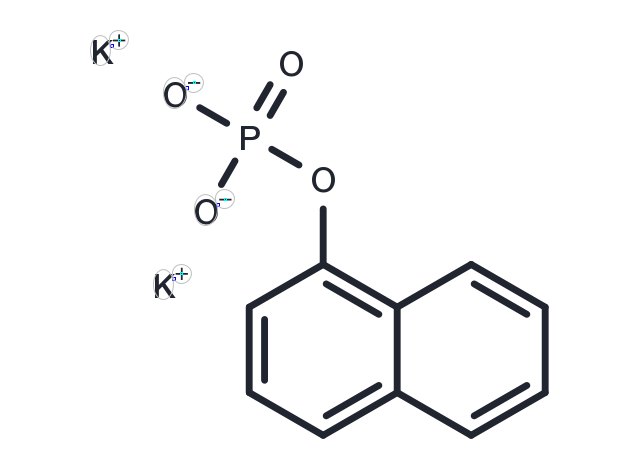 TargetMol Chemical Structure 1-Naphthyl phosphate potassium salt