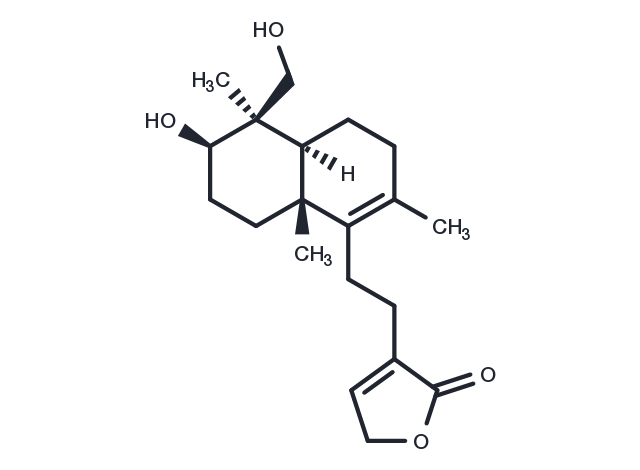 TargetMol Chemical Structure Deoxyandrographolide