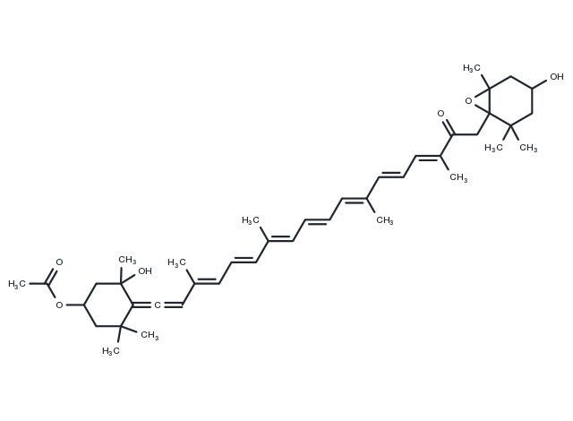 Fucoxanthin Chemical Structure