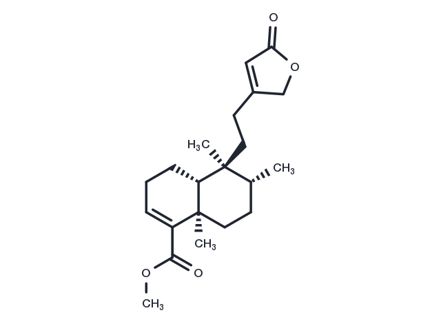 TargetMol Chemical Structure Clerodermic acid methyl ester