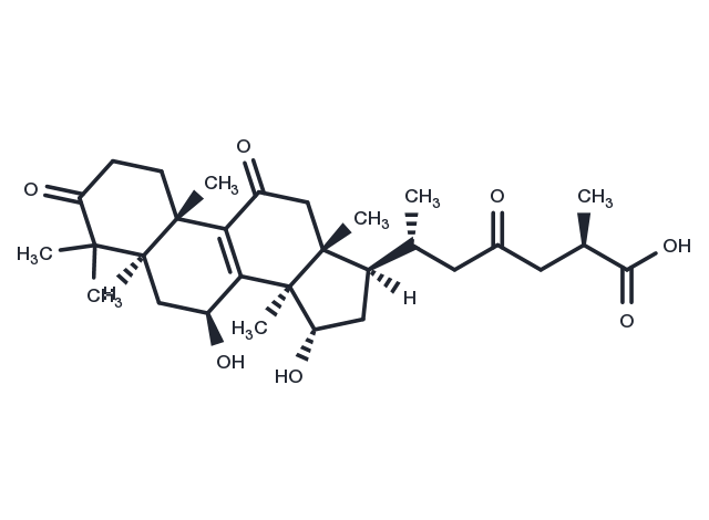 TargetMol Chemical Structure Ganoderic acid A