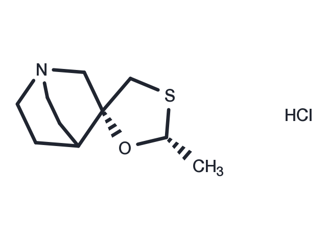 Cevimeline hydrochloride Chemical Structure