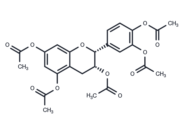 TargetMol Chemical Structure Epicatechin pentaacetate