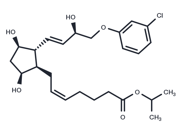 Cloprostenol isopropyl ester Chemical Structure