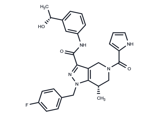 (S,R)-WT IDH1 Inhibitor 2 Chemical Structure
