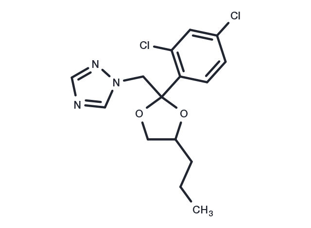 Propiconazole Chemical Structure