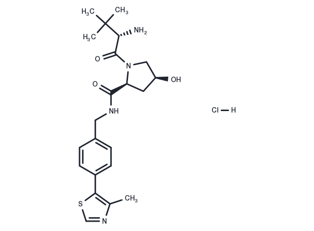 TargetMol Chemical Structure (S,S,S)-AHPC hydrochloride