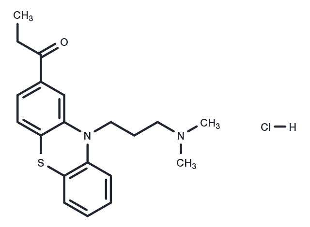 TargetMol Chemical Structure Propionylpromazine hydrochloride