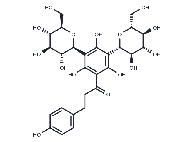 Phloretin 3',5'-Di-C-glucoside Chemical Structure