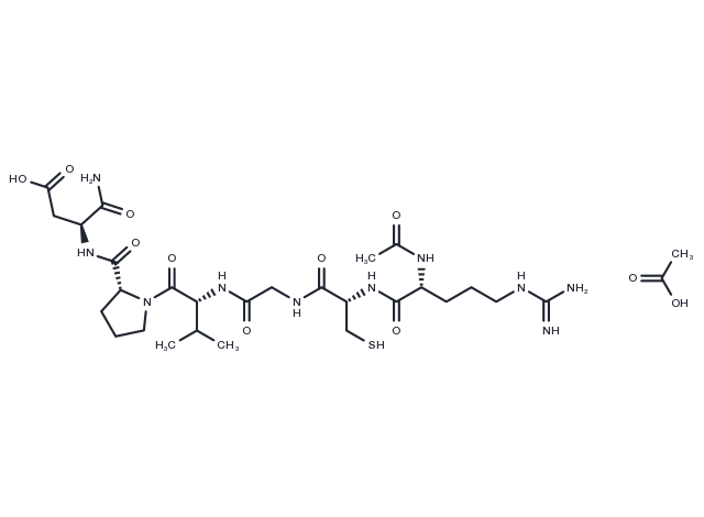 TargetMol Chemical Structure MMP-3 Inhibitor acetate