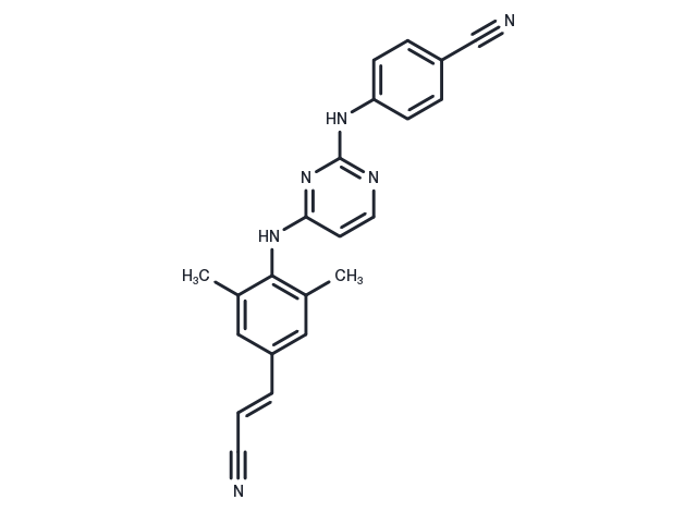 TargetMol Chemical Structure Rilpivirine