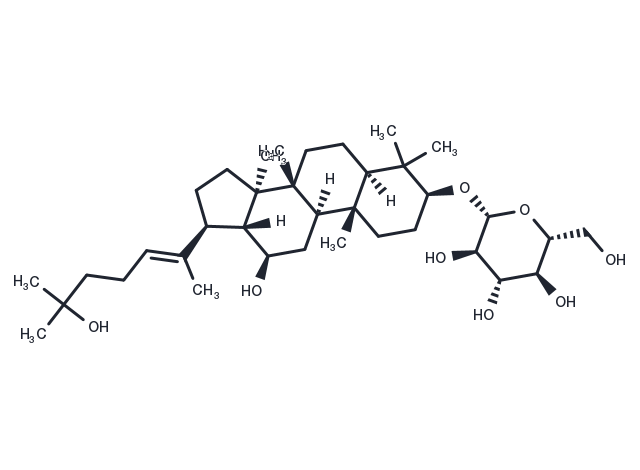 TargetMol Chemical Structure Pseudoginsenoside Rh2