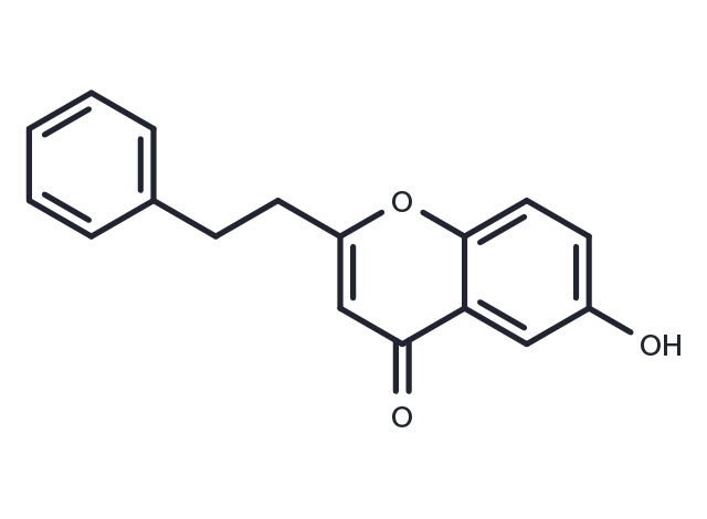 TargetMol Chemical Structure 6-Hydroxy-2-phenethylchromone