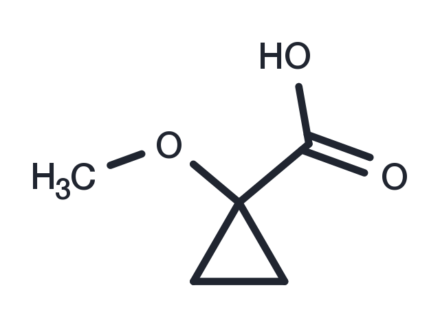TargetMol Chemical Structure 1-methoxycyclopropanecarboxylic acid