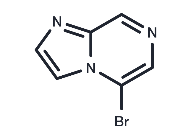 TargetMol Chemical Structure 5-Bromoimidazo[1,2-A]Pyrazine
