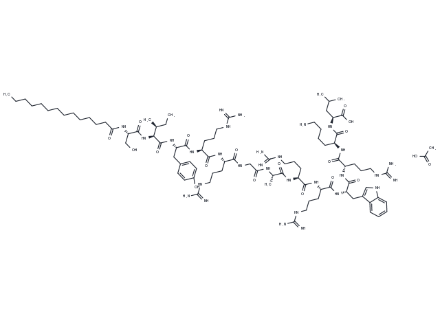 TargetMol Chemical Structure ZIP acetate(863987-12-6 free base)