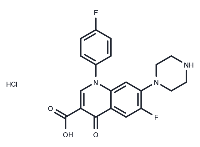 TargetMol Chemical Structure Sarafloxacin hydrochloride