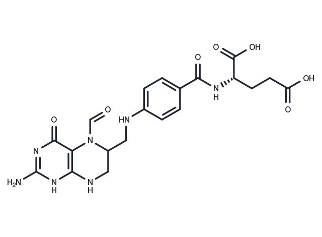 Folinic acid Chemical Structure