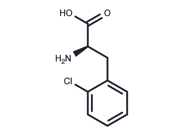 H-D-Phe(2-Cl)-OH Chemical Structure