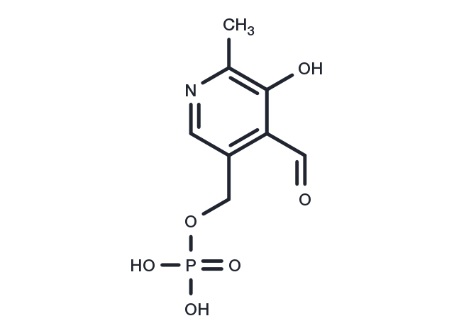 Pyridoxal 5'-​phosphate monohydrate Chemical Structure