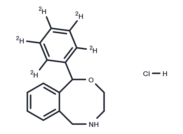 N-Desmethylnefopam D5 hydrochloride Chemical Structure