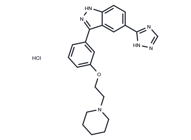 TargetMol Chemical Structure CC-401 Hydrochloride