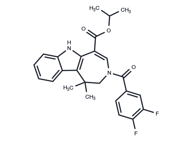 Turofexorate Isopropyl Chemical Structure